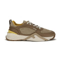 Fendi Multicolor Calf Leather Bos Taurus Athletic Sneakers