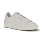 Dolce & Gabbana White Calf Leather Bos Taurus Low Top Sneakers