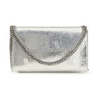 Stella McCartney Silver Polyester Shoulder Bag