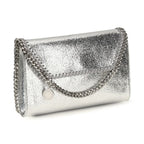 Stella McCartney Silver Polyester Shoulder Bag