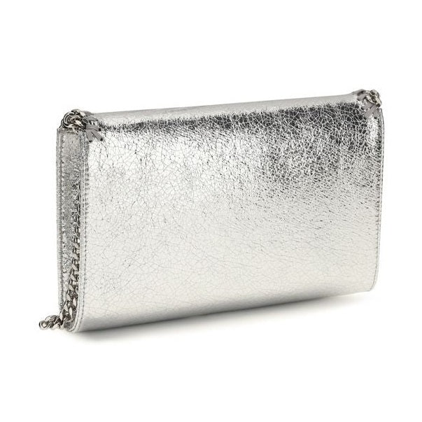 Stella McCartney Silver Polyester Shoulder Bag