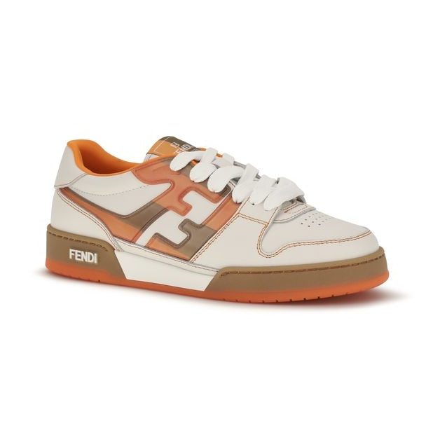 Fendi Multicolor Leather Athletic Sneakers