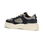 Fendi Multicolor Calf Leather Bos Taurus Athletic Sneakers