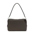 Fendi Brown Calf Leather Bos Taurus Shoulder Bag