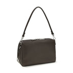 Fendi Brown Calf Leather Bos Taurus Shoulder Bag