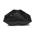 Alexander McQueen Black Calf Leather Bos Taurus Clutch Bag