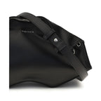 Alexander McQueen Black Calf Leather Bos Taurus Clutch Bag