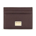 Dolce & Gabbana Brown Calf Leather Bos Taurus Wallet