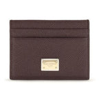 Dolce & Gabbana Brown Calf Leather Bos Taurus Wallet