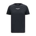 Balmain Black Cotton T-Shirt