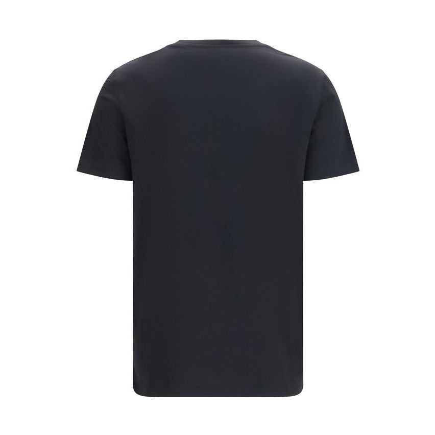 Balmain Black Cotton T-Shirt