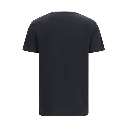 Balmain Black Cotton T-Shirt