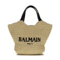 Balmain Beige Viscose Shoulder Bag