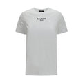 Balmain White Cotton T-Shirt