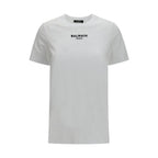 Balmain White Cotton T-Shirt