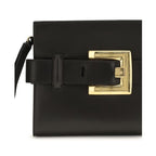 Balmain Black Lamb Ovis Aries Aries Clutch Bag