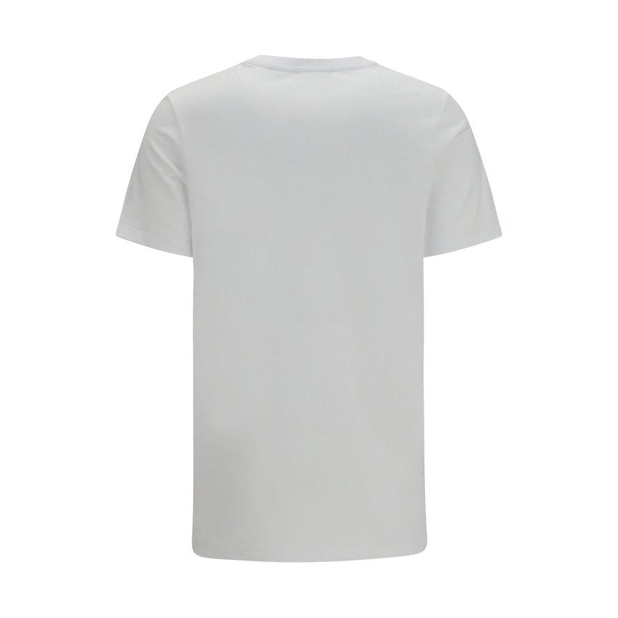 Balmain White Cotton T-Shirt