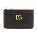 Dolce & Gabbana Black Calf Leather Bos Taurus Wallet