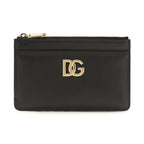 Dolce & Gabbana Black Calf Leather Bos Taurus Wallet