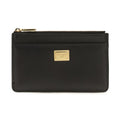 Dolce & Gabbana Black Calf Leather Bos Taurus Wallet