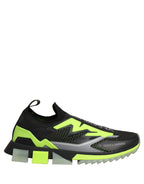 Black Green Sorrento Low Top Sneakers Shoes