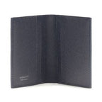 Ferragamo Blue Calf Leather Bos Taurus Wallet
