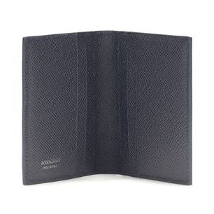 Ferragamo Blue Calf Leather Bos Taurus Wallet