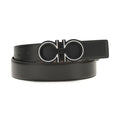 Ferragamo Blue Calf Leather Bos Taurus Regular Belt
