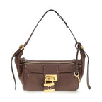 Chloé Brown Calf Leather Bos Taurus Shoulder Bag