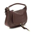 Chloé Bordeaux Calf Leather Bos Taurus Shoulder Bag