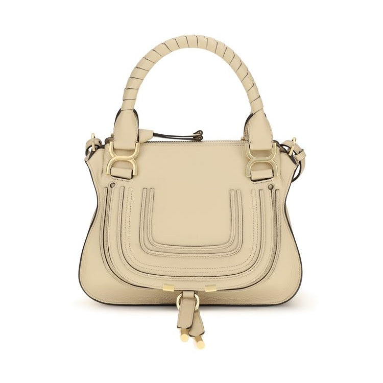 Chloé Beige Calf Leather Bos Taurus Handbag