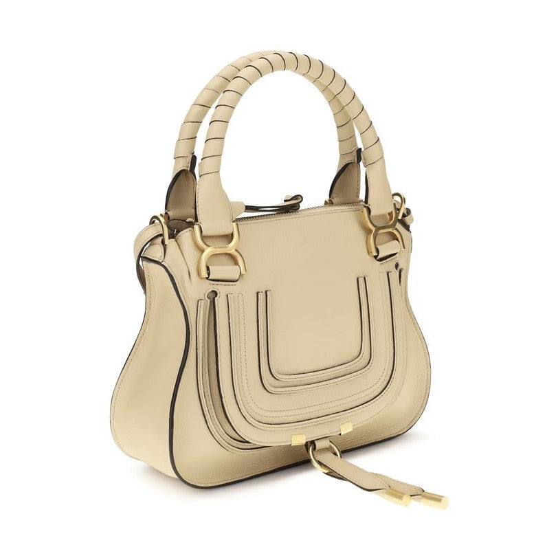 Chloé Beige Calf Leather Bos Taurus Handbag
