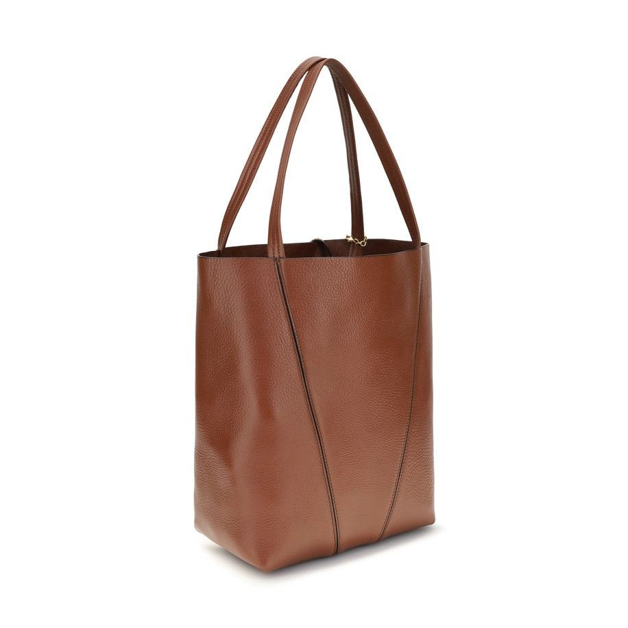 Chloé Brown Calf Leather Bos Taurus Shoulder Bag