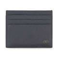 Ferragamo Blue Calf Leather Bos Taurus Wallet