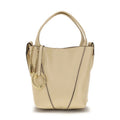 Chloé Beige Calf Leather Bos Taurus Shoulder Bag