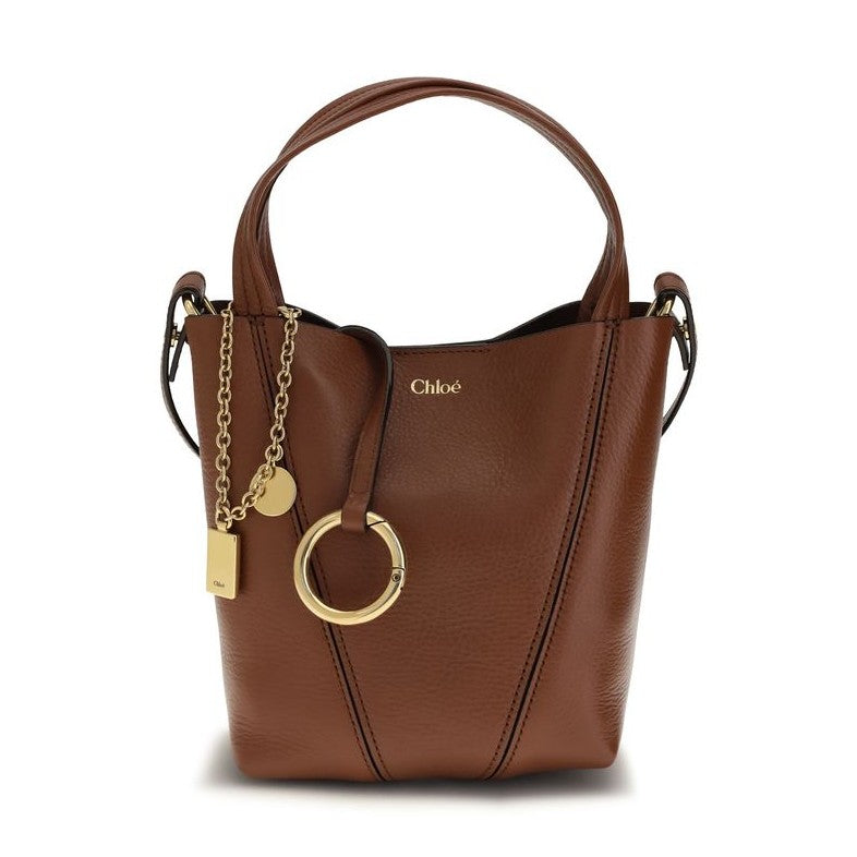 Chloé Brown Calf Leather Bos Taurus Shoulder Bag