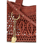 Chloé Multicolor Raffia Shoulder Bag