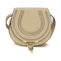 Chloé Beige Calf Leather Bos Taurus Shoulder Bag