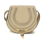 Chloé Beige Calf Leather Bos Taurus Shoulder Bag
