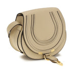 Chloé Beige Calf Leather Bos Taurus Shoulder Bag