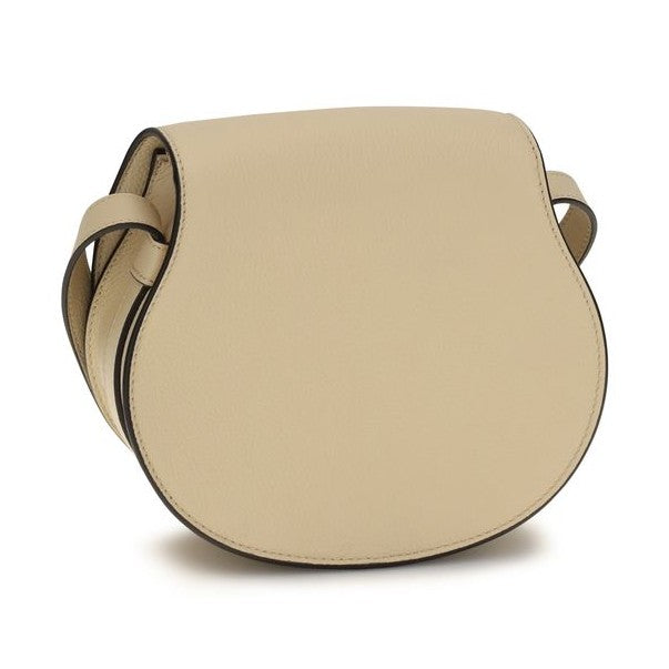 Chloé Beige Calf Leather Bos Taurus Shoulder Bag