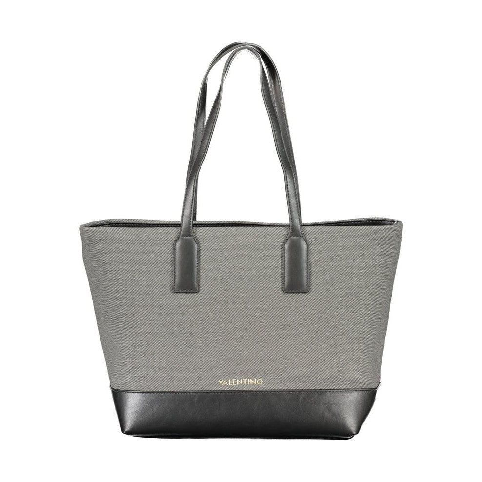 Valentino Nero Poliuretano Donna Shoulder Bag