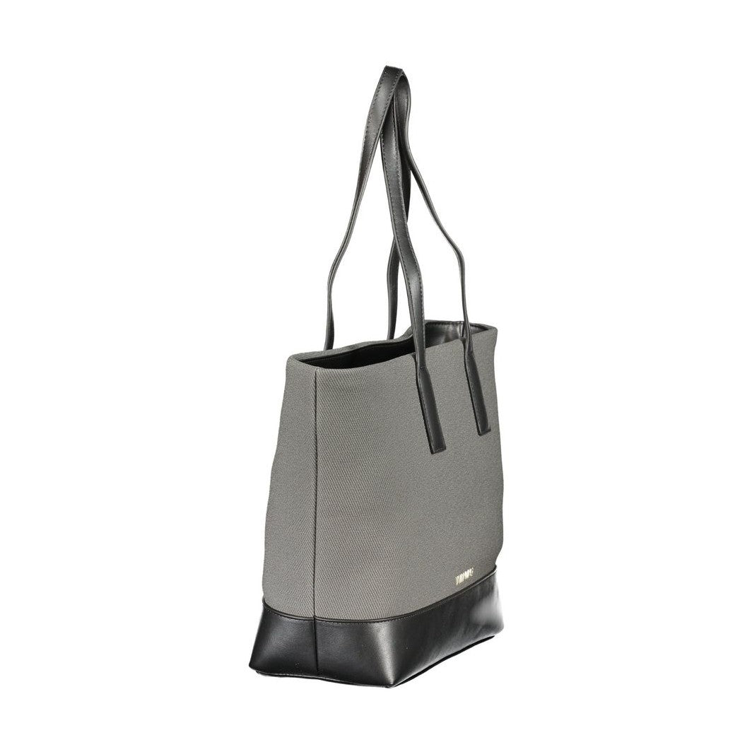 Valentino Nero Poliuretano Donna Shoulder Bag