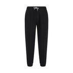Brunello Cucinelli Black Cotton Joggers (Workout Pants)