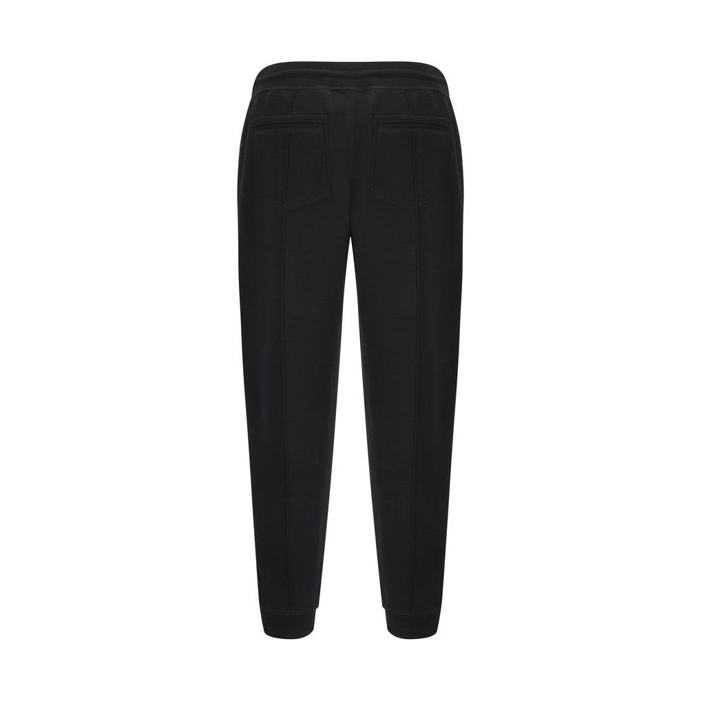 Brunello Cucinelli Black Cotton Joggers (Workout Pants)