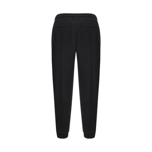 Brunello Cucinelli Black Cotton Joggers (Workout Pants)