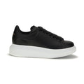Alexander McQueen Black Calf Leather Bos Taurus Platform Sneakers