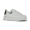 Alexander McQueen White Calf Leather Bos Taurus Platform Sneakers