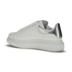 Alexander McQueen White Calf Leather Bos Taurus Platform Sneakers