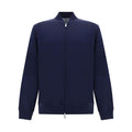 Brunello Cucinelli Blue Cotton Sweatshirt